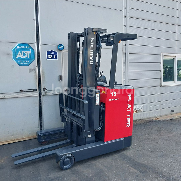 니찌유 전동지게차 1.5톤 3단5000MM 20년식--2