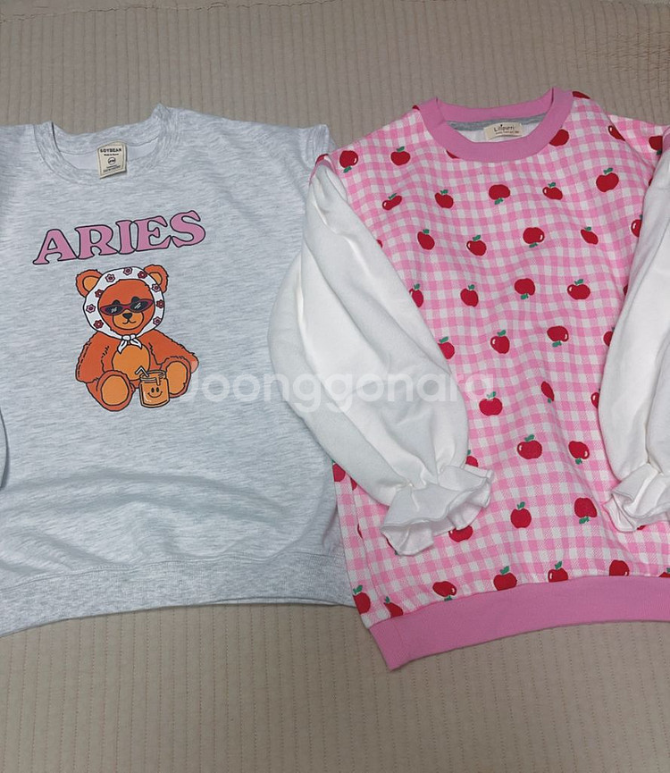 여아 140 상의 정리 (리본핀 드림)--1