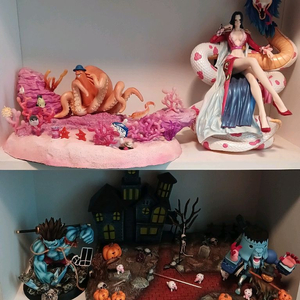 원피스 레진 핸콕, 카이도우 피규어, 할로윈 디오라마