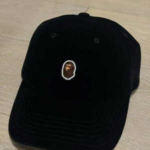 BAPE 코듀로이 블랙 볼캡