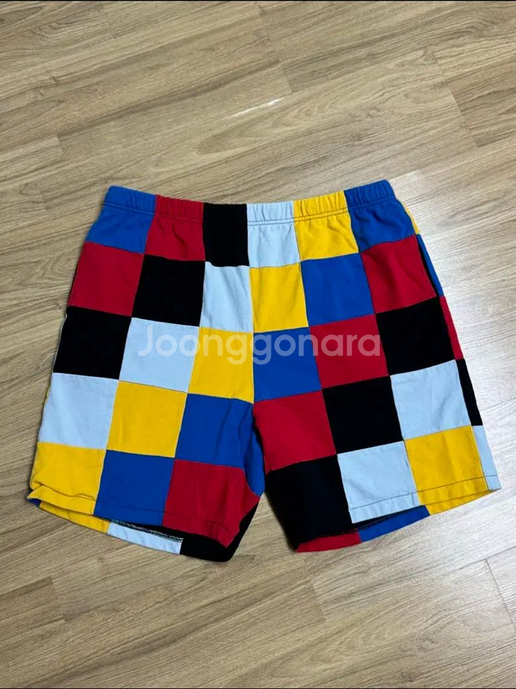 슈프림 / 18FW 패치워크 피케 쇼츠 / L--0