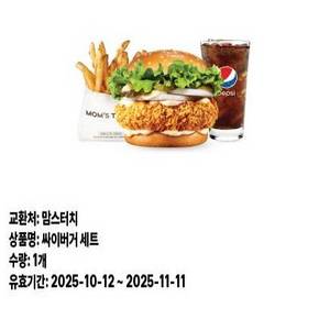 싸이버거 세트