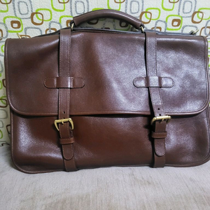 미국 Lotuff Leather 수제작 사첼백 서류가방