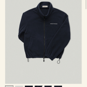 스무스무드 플리스 레귤러 네이비