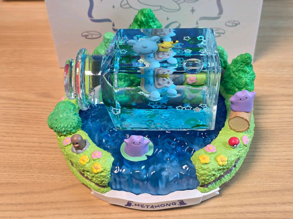 잠실 포켓몬 팝업 한정 메타몽 워터볼 피규어--2