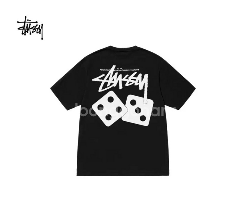 스투시 반팔티 주사위 정품 새상품(남녀공용)--4