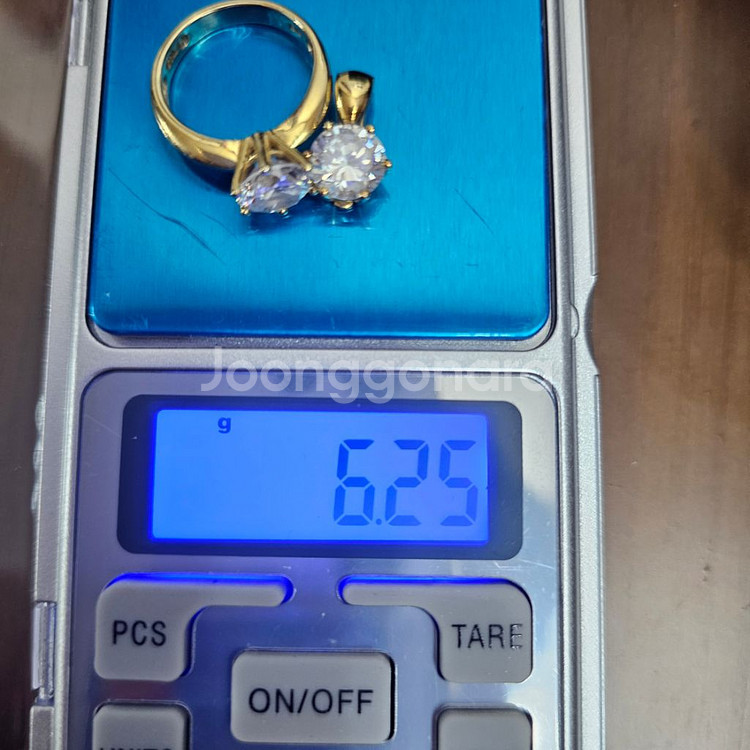 14k 금반지와 팬던트--1