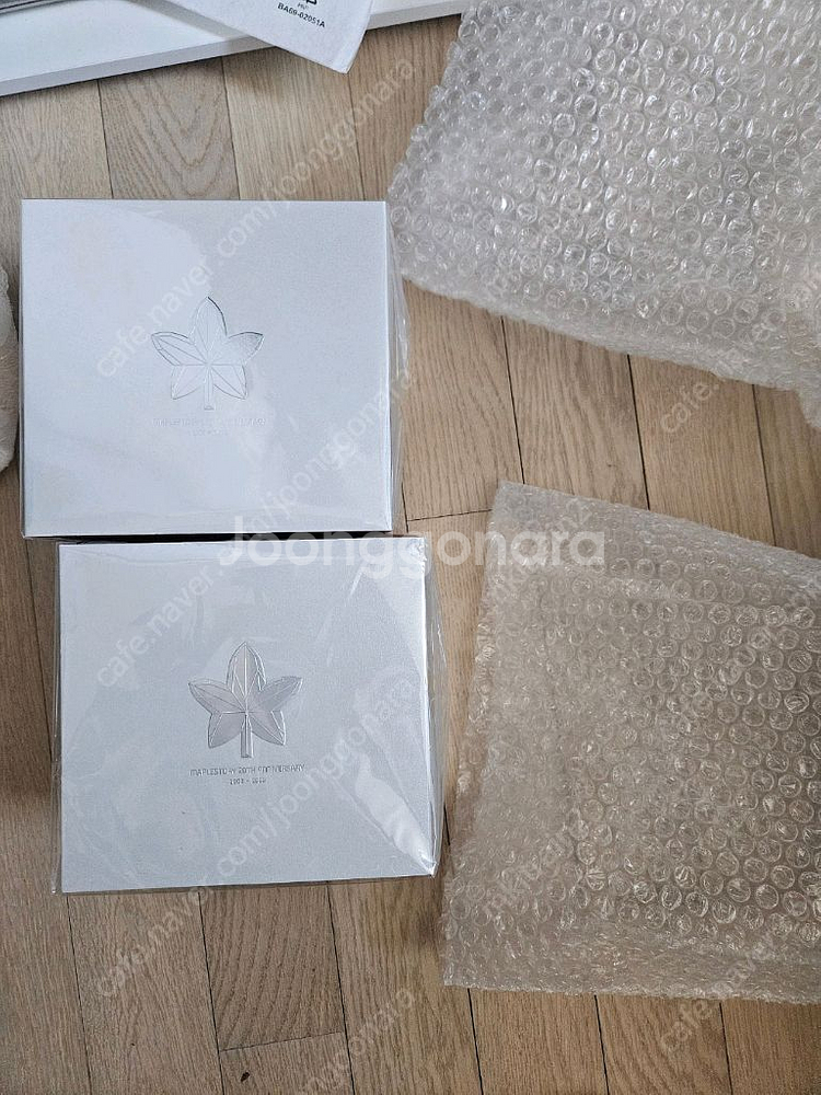 메이플스토리 20주년 기념주화 은메달--2