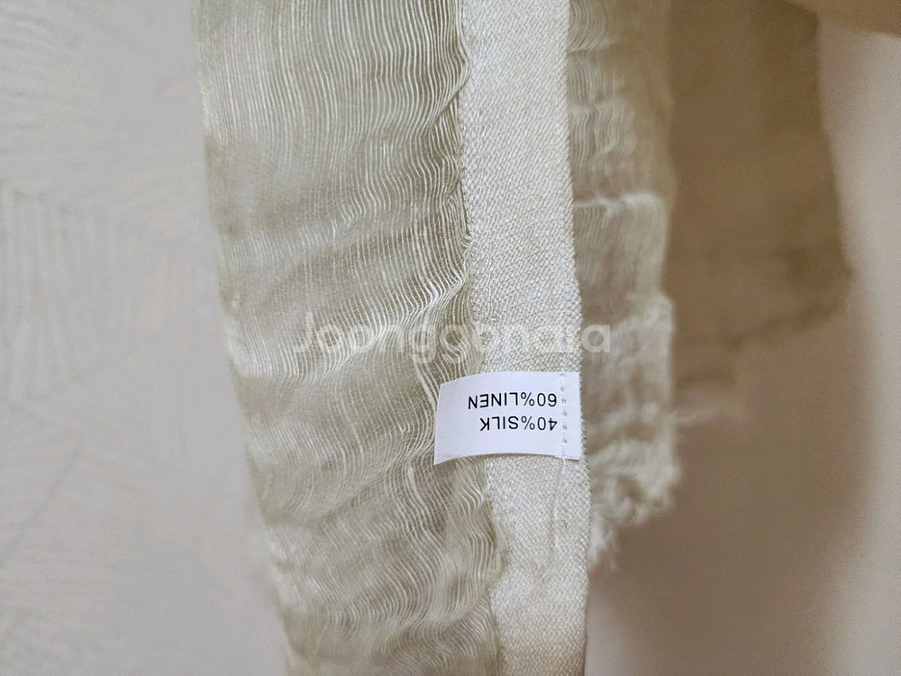 (새상품) 여행필수품. 실크 린넨 스카프. 머플러--6