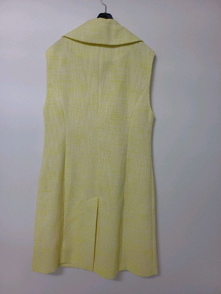 여성 칼라거펠트 트위드 롱베스트 (새상품.95) 이미지