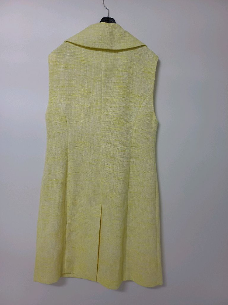 여성 칼라거펠트 트위드 롱베스트 (새상품.95) 이미지