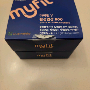 마이핏V 활성엽산 800 새상품 2박스팝니다