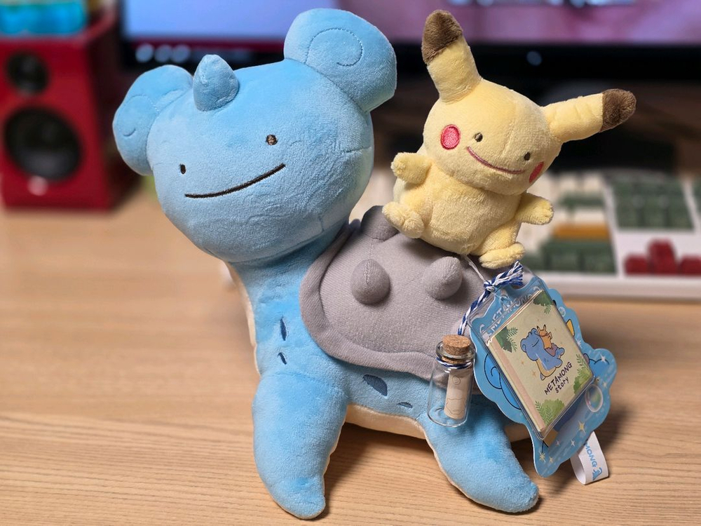 잠실 포켓몬 팝업 한정 라프라스 피카츄 봉제인형--0