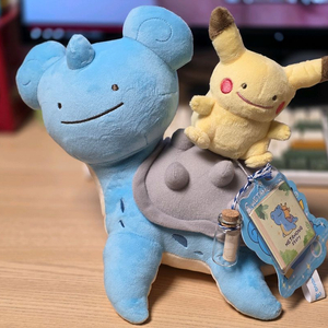 잠실 포켓몬 팝업 한정 라프라스 피카츄 봉제인형