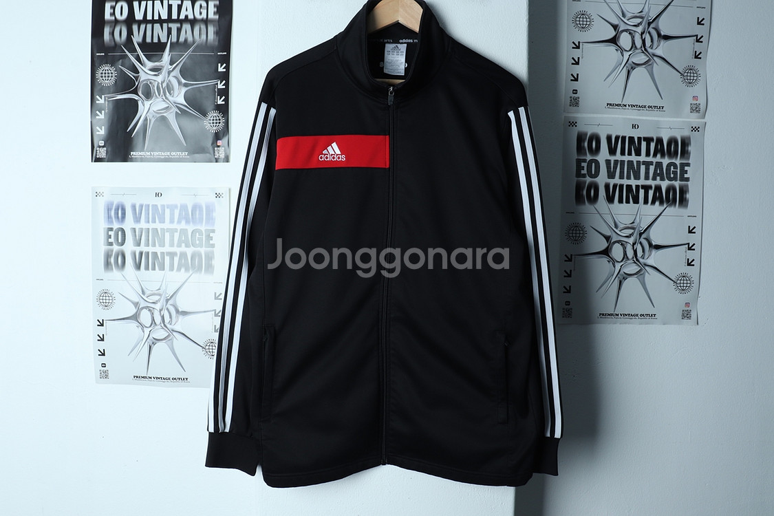 (2XL) 아디다스 집업져지 트랙탑 빅사이즈 삼선--1