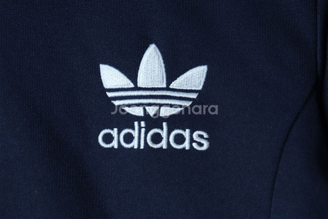 (M) 아디다스 집업져지 트랙탑 유로파 네이비--4