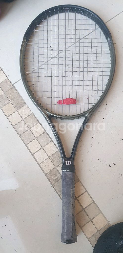 테니스라켓 3개, 짧은 라켓 3개--7