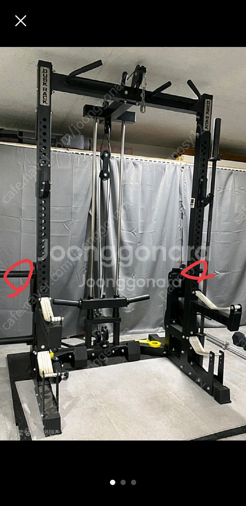 무료배송 더스크 미니랙 헬스 스미스 하프랙 스쿼트랙--0