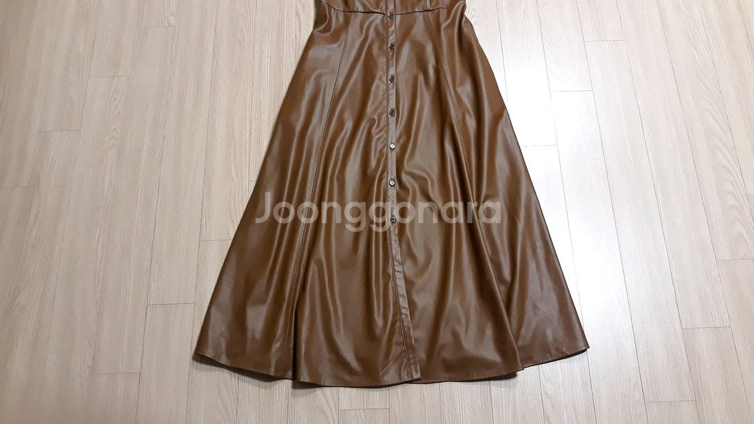 텍달린 새상품 ZARA 원피스 자라 레자 스판 롱원피스--6