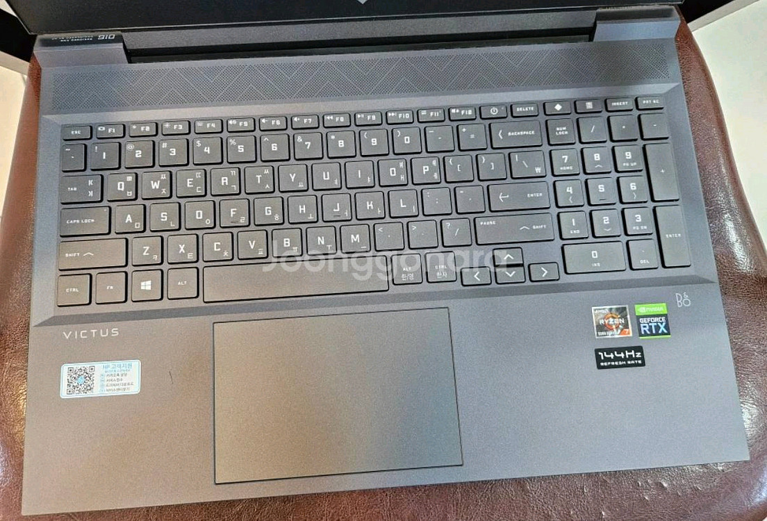 HP 게이밍 노트북 라이젠7-5800H / RTX 30--6