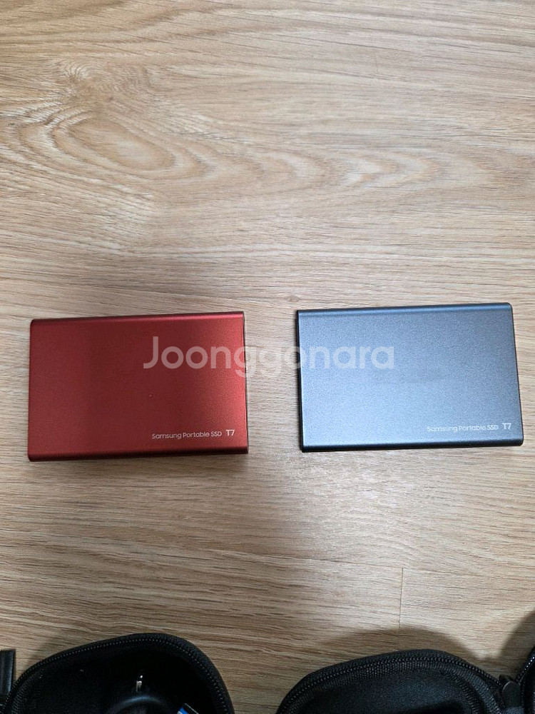 삼성 Portable SSD T5/T7 1tb 4개--1