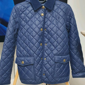 폴로 키즈 퀼팅 패딩 자켓 M사이즈 7세 8세 초1 초