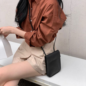 브라운 기본 셔츠 (새제품)