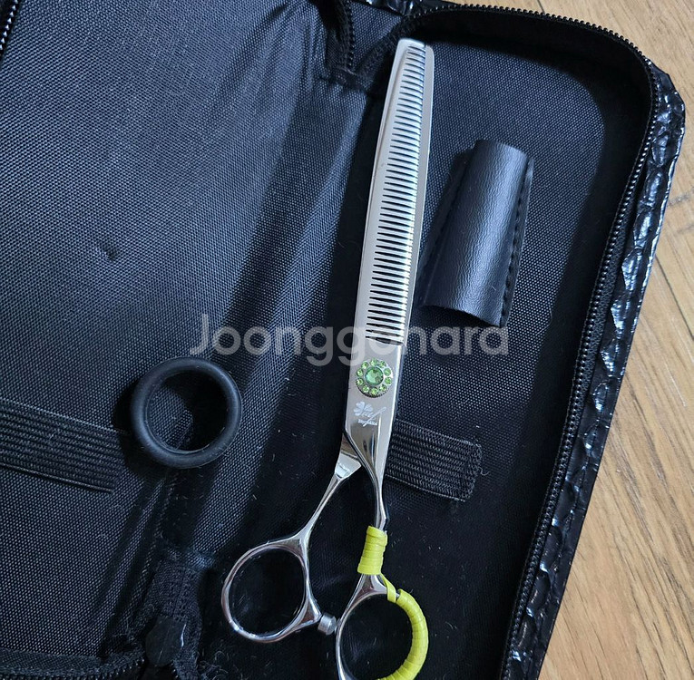 비요세까이 애견미용 7.5숱가위(초보자가능) 택포--6