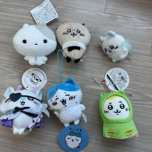 치이카와 하치와레 모몽가 인형 키링