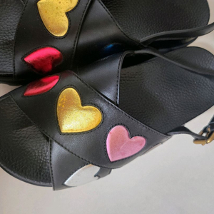 정품 구찌 하트샌들