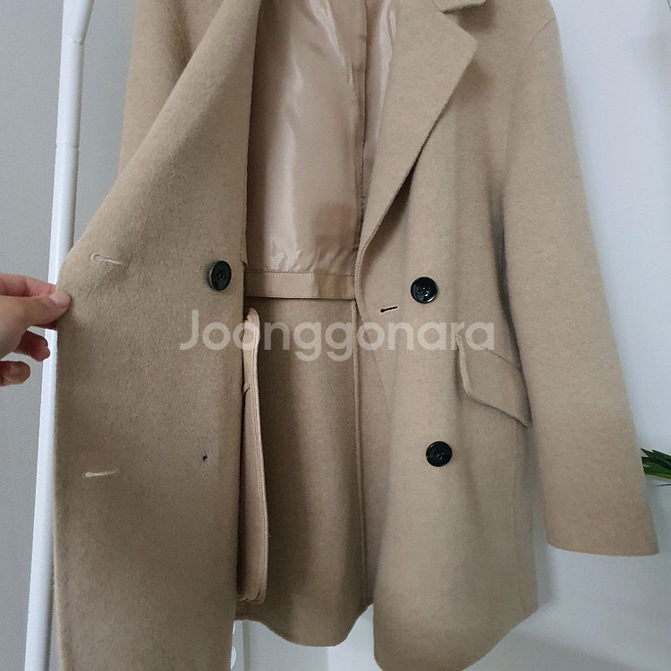 SJSJ 울캐시미어 더블코트(앙고라혼방)--4