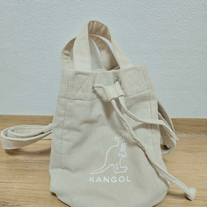 캉골 코듀로이 버킷백(새상품)