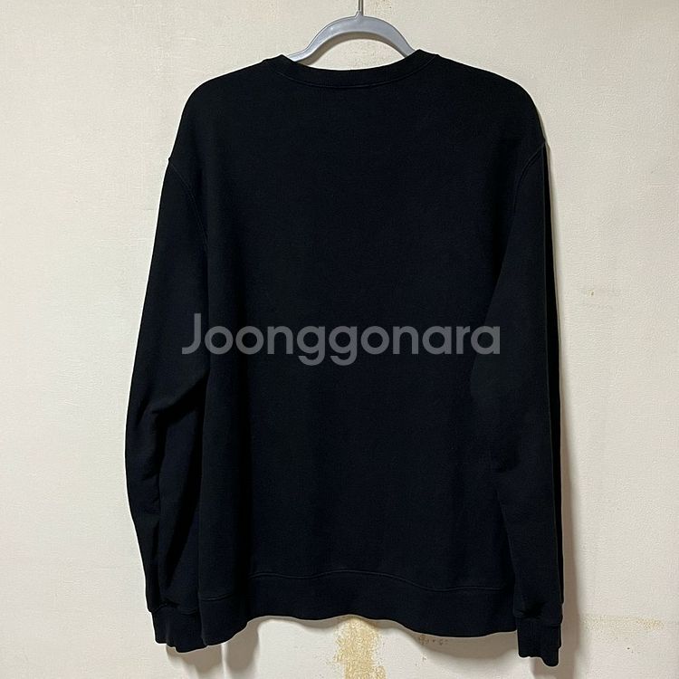 무신사 맨투맨 블랙 XL--1