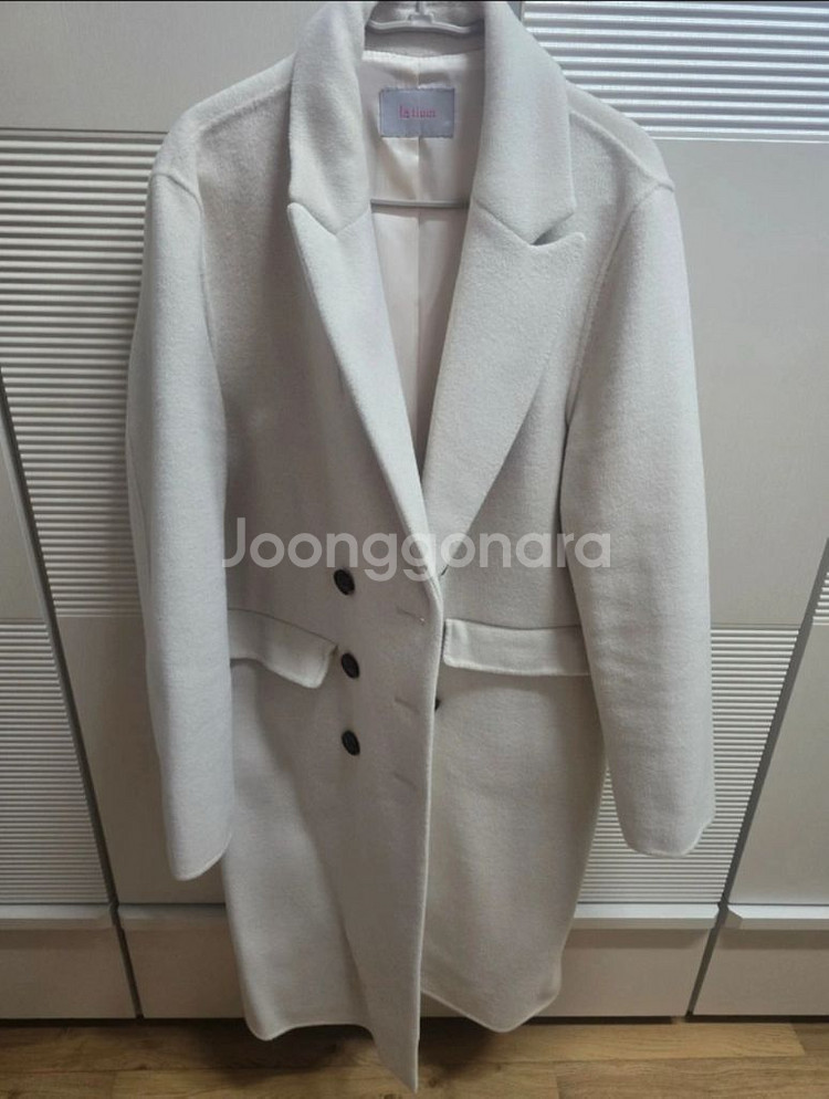 라티움NCO5 더블 롱 코트 새상품--0