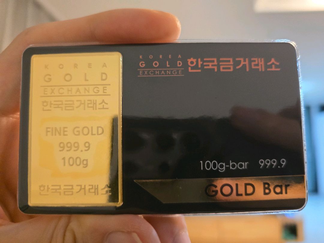 한국금거래소 골드바 100g
