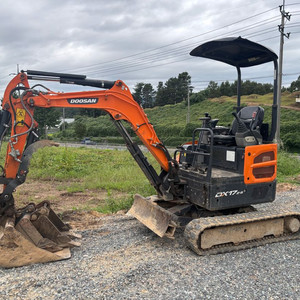 미니굴삭기 1.7톤 두산DX17 천시간 집게 포크레인