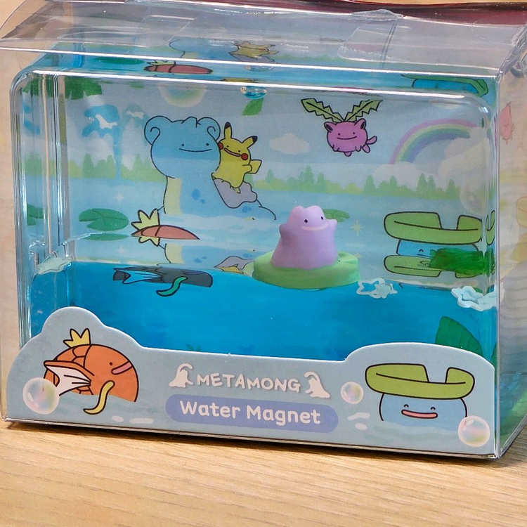 잠실 포켓몬 팝업 한정 메타몽 워터볼 마그넷--1