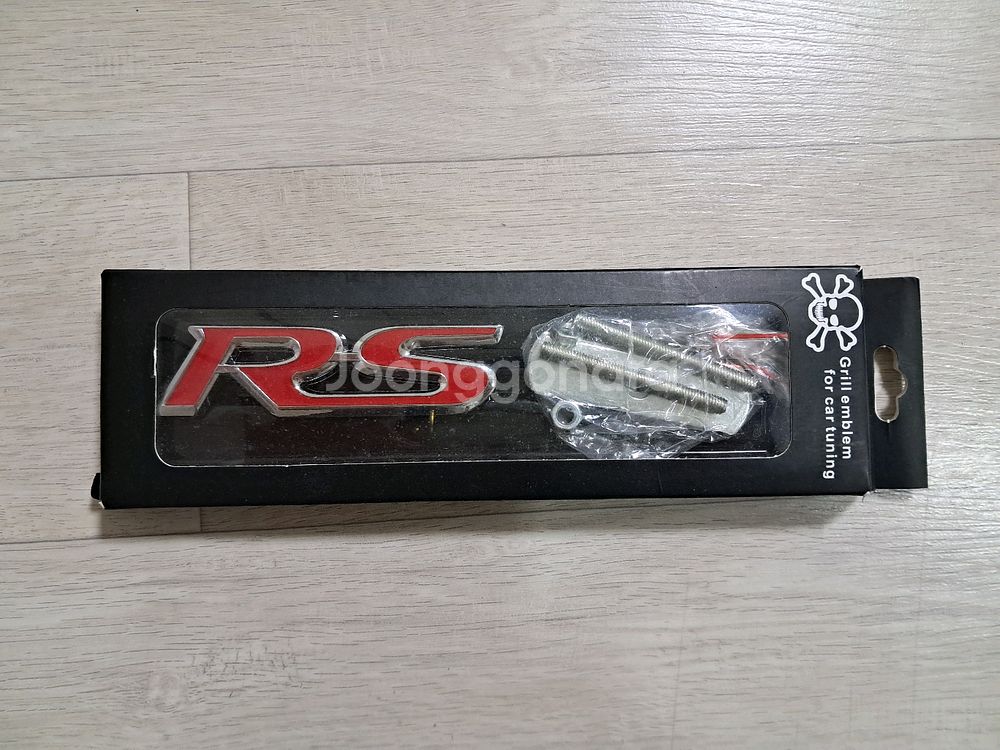 새상품 RS 엠블럼--0