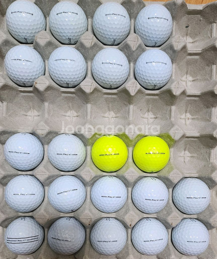 A+급 타이틀리스트 PROV1 V1X 로스트볼 34알--0