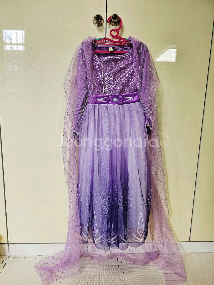 130사이즈드레스 공주드레스 안나드레스학예회 할로윈 7--0