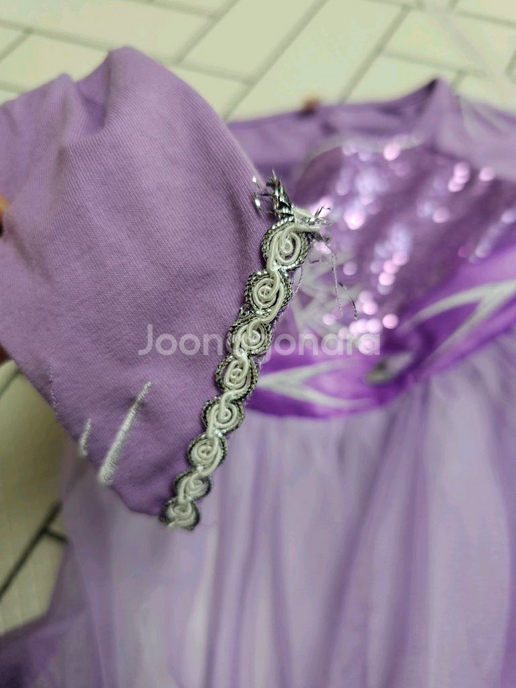 130사이즈드레스 공주드레스 안나드레스학예회 할로윈 7--10