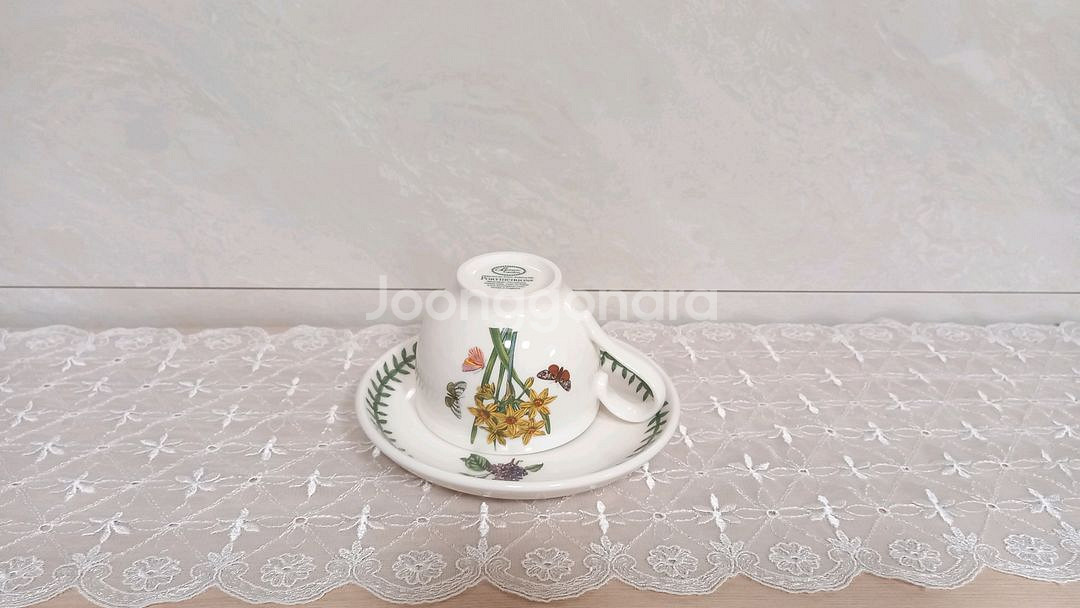 (미사용 정품) 보타닉가든 포트메리온 찻잔 1인조 2P--2