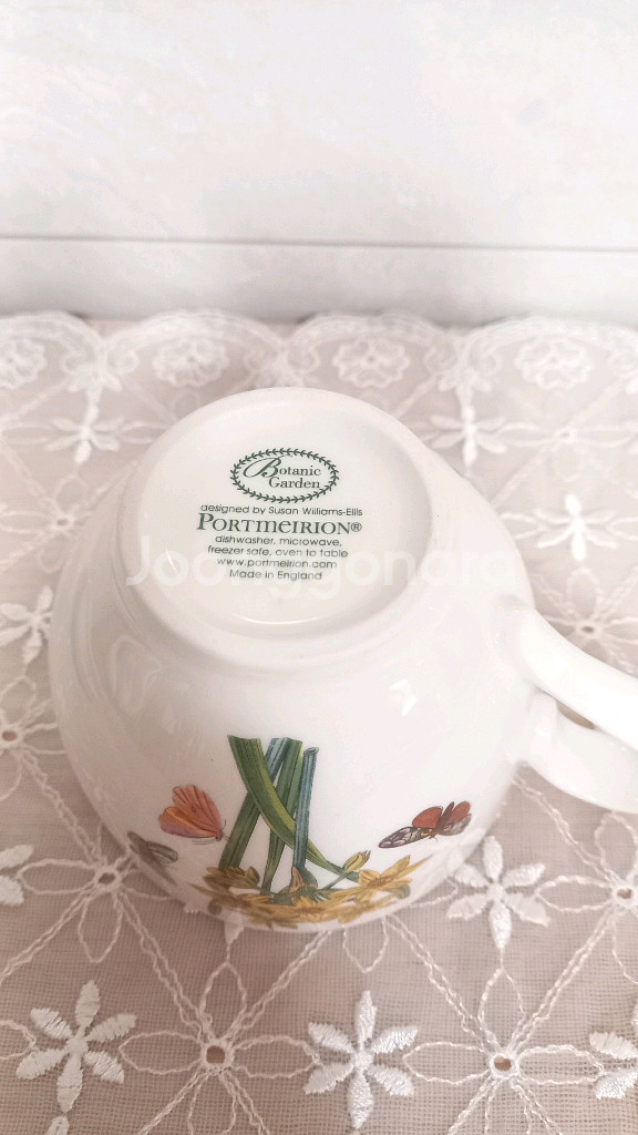 (미사용 정품) 보타닉가든 포트메리온 찻잔 1인조 2P--6