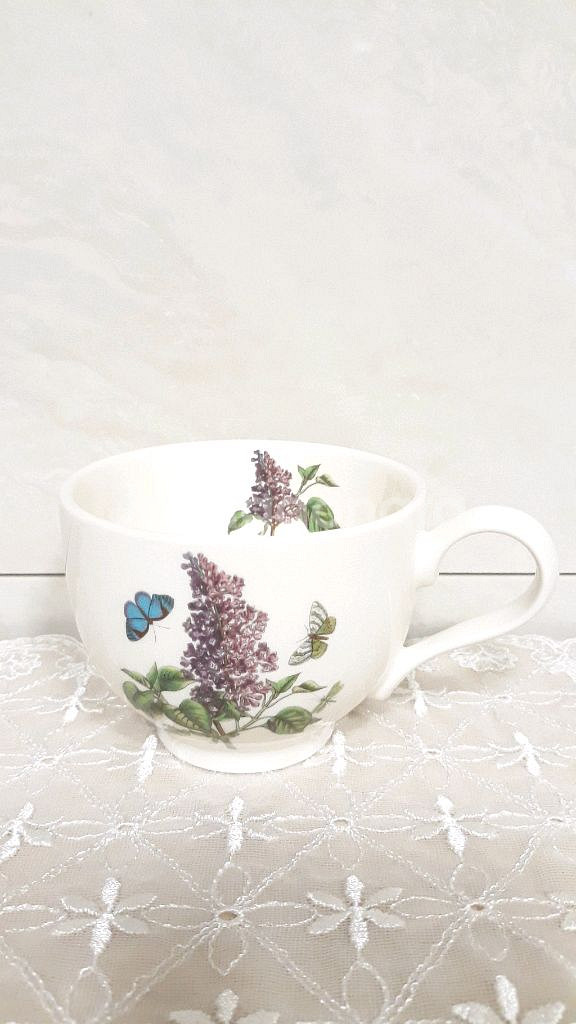 (미사용 정품) 보타닉가든 포트메리온 찻잔 1인조 2P--8