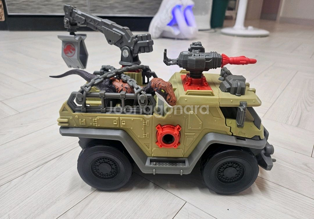 쥬라기 월드 도미니언 캡처&크러시 트럭&공룡 놀이세트--0