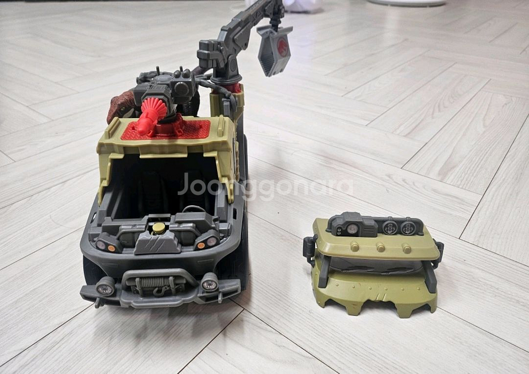 쥬라기 월드 도미니언 캡처&크러시 트럭&공룡 놀이세트--3