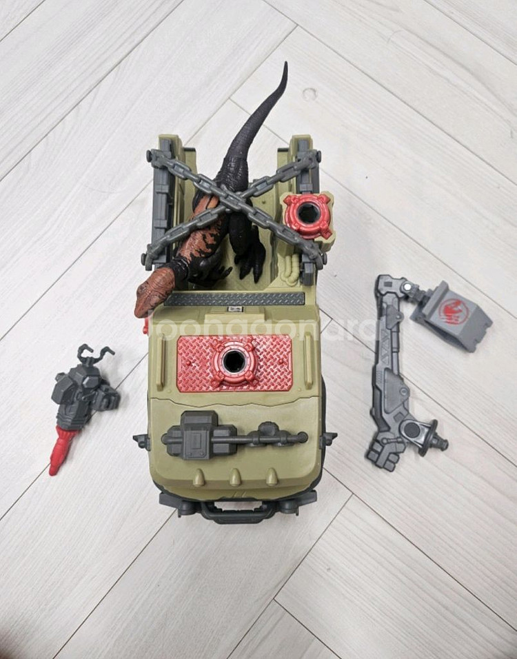 쥬라기 월드 도미니언 캡처&크러시 트럭&공룡 놀이세트--7