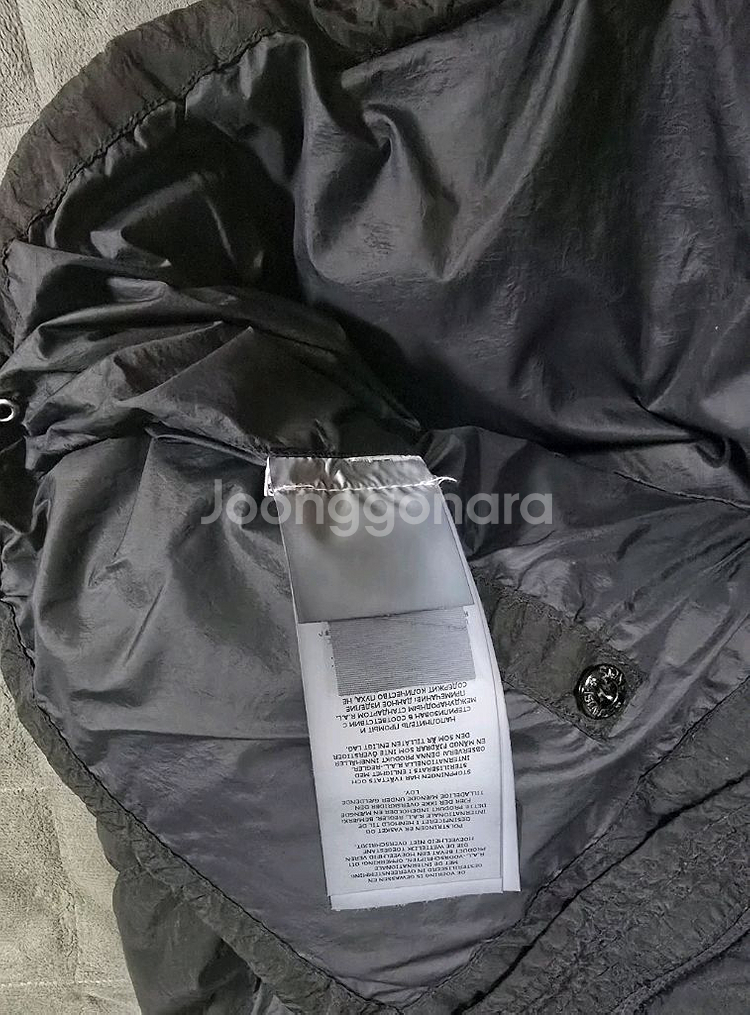 스톤아일랜드 24fw 나일론 메탈 패딩 조끼 XL--6