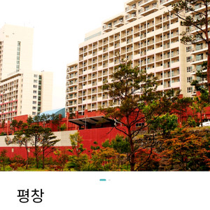 10.18 토 한화리조트 평창 숙박 숙소 양도 휘닉스