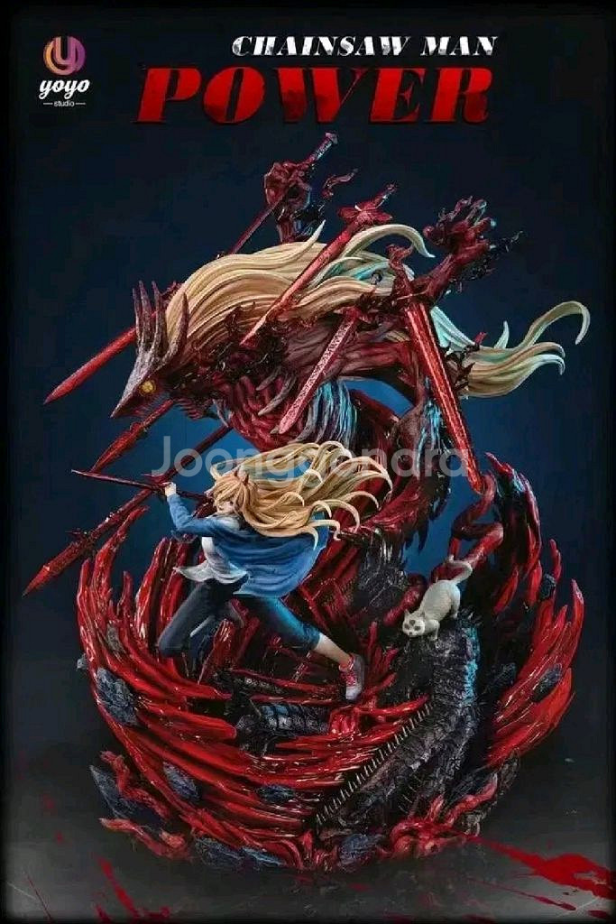 [판매] 체인소맨 레진 피규어 yoyo 스튜디오 파워--0